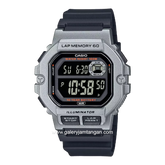 CASIO WS-1400H-1BVDF Digital Black Silver Rubber Strap