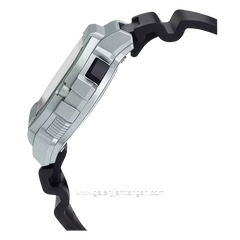 CASIO WS-1400H-1BVDF Digital Black Silver Rubber Strap