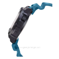 CASIO WS-1400H-3AVDF Digital Blue Black Resin Strap