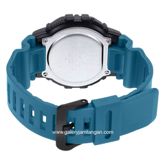 CASIO WS-1400H-3AVDF Digital Blue Black Resin Strap