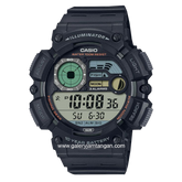 CASIO General WS-1500H-1AVDF Illuminator Black Digital Rubber Strap