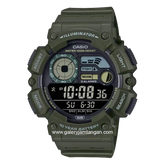 CASIO WS-1500H-3BVDF Digital Full Army Resin Strap