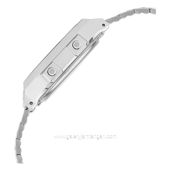 Casio A168WA-5AYDF Digital Silver Stainless Steel