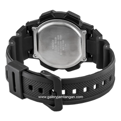 CASIO General AE-1000W-1BVDF Black Digital Rubber Strap