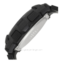 CASIO General AE-1100W-1BVDF Black Digital Rubber Strap