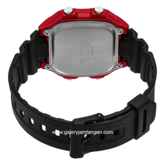 Casio AE-1300WH-4AVDF Black Red Digital Resin Strap
