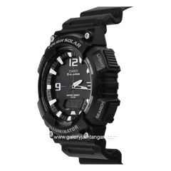 CASIO AQ-S810W-1AVDF Black Dual Time Resin Strap