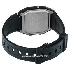 CASIO AW-48HE-8AVDF Black Analog Digital Rubber Strap