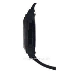 CASIO General F-201WA-1ADF Black Digital Rubber Strap