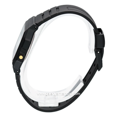 CASIO F-91WG-9QDF Digital Black Resin Strap