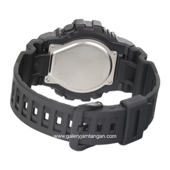 CASIO HDC-700-1AVDF Dual Time Black Resin Strap