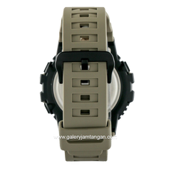 CASIO HDC-700-3A3VDF Dual Time Cream Resin Strap