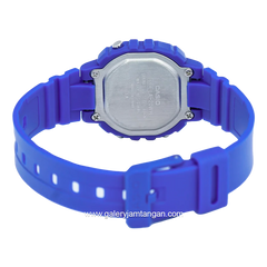 CASIO General LA-20WH-2ADF Blue Digital Rubber Strap