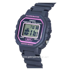 CASIO General LA-20WH-8ADF Grey Digital Rubber Strap