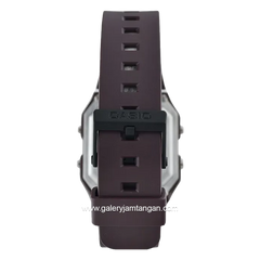 CASIO General LF-20W-5ADF Burgundy Digital Rubber Strap