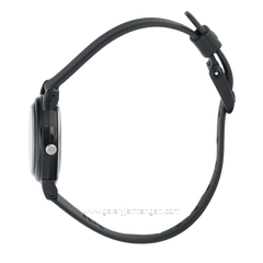 CASIO LQ-139BMV-7ELDF Black Dial White Resin Strap