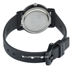 CASIO LQ-139BMV-7ELDF Black Dial White Resin Strap