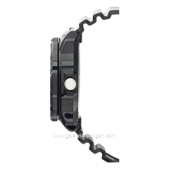 CASIO LRW-200H-4EVDR Black Dial White Pink Resin Strap