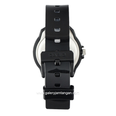 CASIO LRW-200H-4EVDR Black Dial White Pink Resin Strap