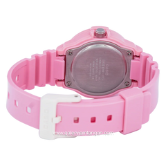 CASIO General LRW-200H-4E4VDF Pink Kids Rubber Strap