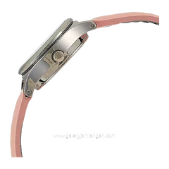 CASIO General LTP-V006L-4BUDF Pink Silver Leather Strap