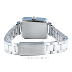 CASIO LTP-V009D-7EUDF Silver Dial White Stainless Steel