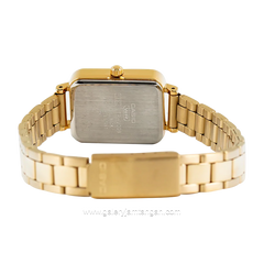 CASIO LTP-V009G-7EUDF Gold Dial White Stainless Steel