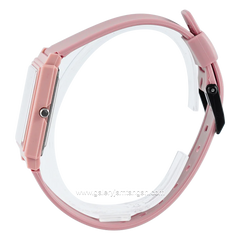 CASIO MQ-38UC-4ADF Pink Dial Black Resin Strap