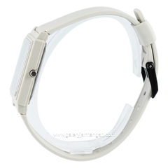 CASIO MQ-38UC-8ADF White Dial Black Resin Strap