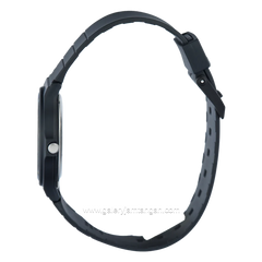 CASIO General MQ-71-1BDF Black Dial List White Rubber Strap
