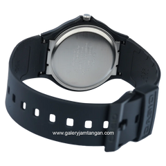 CASIO General MQ-71-1BDF Black Dial List White Rubber Strap