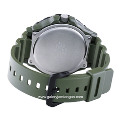 CASIO General MRW-210H-3AVDF Green Black Resin Strap