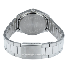 CASIO MTP-V005D-2B4UDF Silver Dial Blue Stainless Steel