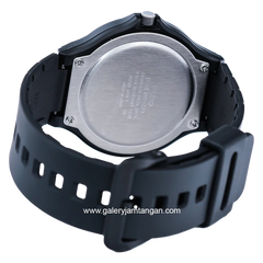 Casio General MW-240-1EVDF Black Resin Strap