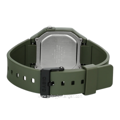 CASIO W-217H-3AVDF Green Resin Strap