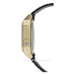 CASIO W-217HM-9AVDF Black Gold Resin Strap