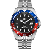 CATERPILLAR AO.141.11.128 Case Blue Red Stainless Steel