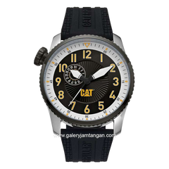 CATERPILLAR AQ.141.21.112 Black Dial Black Silicone
