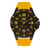 CATERPILLAR K3.121.27.117 Yellow Black Rubber Strap