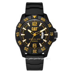 CATERPILLAR K4.121.21.137 Black Yellow Rubber Strap