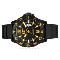 CATERPILLAR K4.121.21.137 Black Yellow Rubber Strap