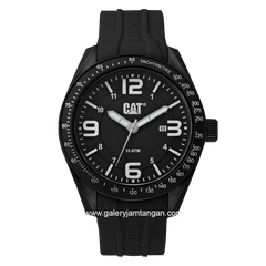 CATERPILLAR LQ.161.21.132 Men's Black Rubber Strap