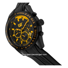 CATERPILLAR LQ.169.21.127 Black Dial Black Silicone