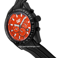 CATERPILLAR LQ.169.21.821 Dial Red Rubber Strap