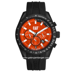 CATERPILLAR LQ.169.21.821 Dial Red Rubber Strap