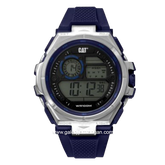 CATERPILLAR OD.147.26.146 Navy Digital Rubber Strap