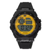 CATERPILLAR OD.167.21.741 Black Digital Rubber Strap