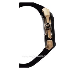 CATERPILLAR S1.191.21.129 Black Analog Rubber Strap