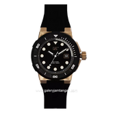 CATERPILLAR S1.191.21.129 Black Analog Rubber Strap