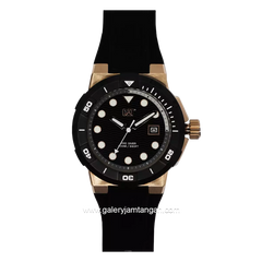 CATERPILLAR S1.191.21.129 Black Analog Rubber Strap